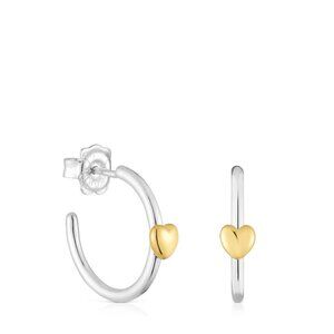 Tous Two-tone heart Hoop earrings My Other Half